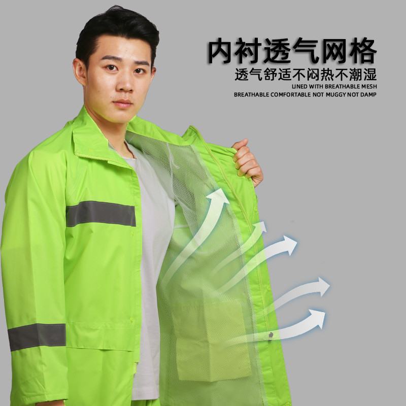 Reflectorized raincoat on sale