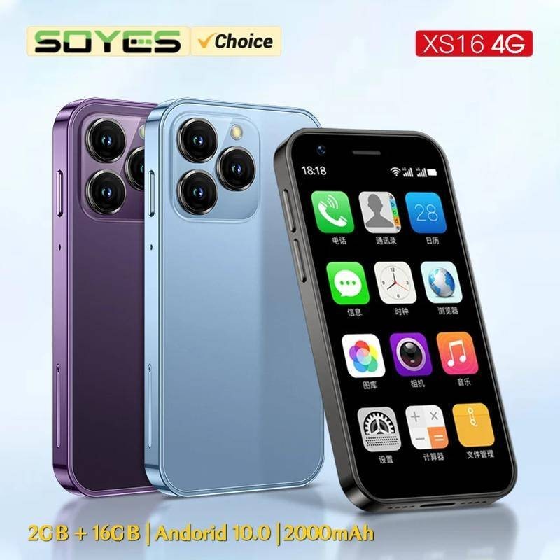 SOYES XS16 Mini Android10.0 Smartphone 4G Network 2GB RAM 16GB ROM 3 ...