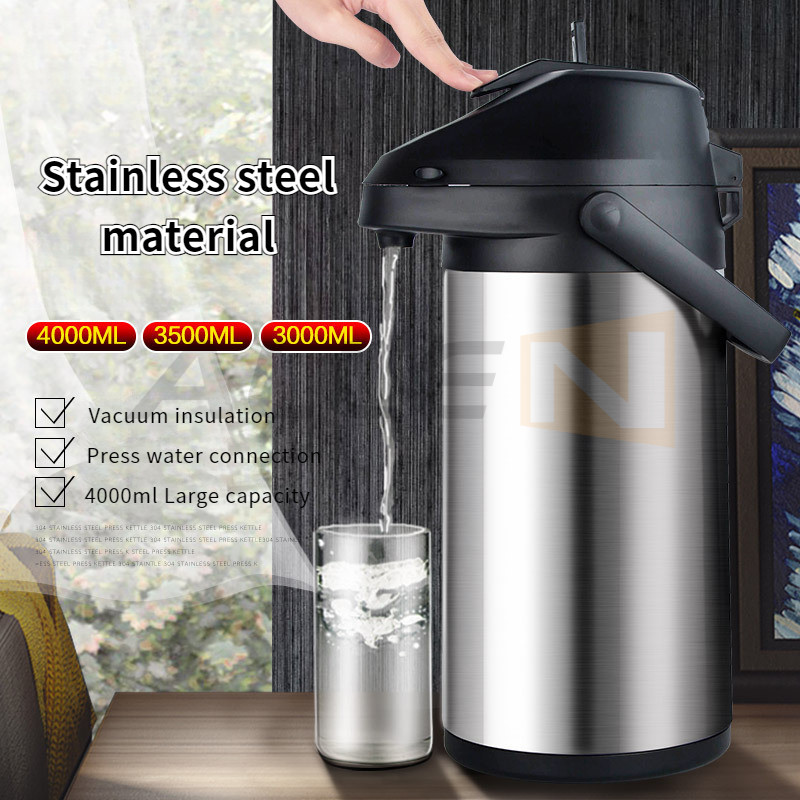 【ALLEN】Family 4000ml large capacity air pressure pot 304 stainless ...