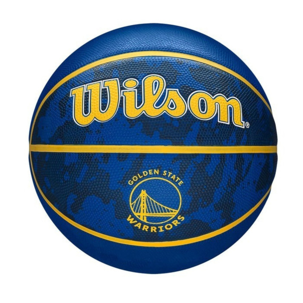 Wilson Basketball NBA Team Logo Series Golden State Warriors Rubber ...