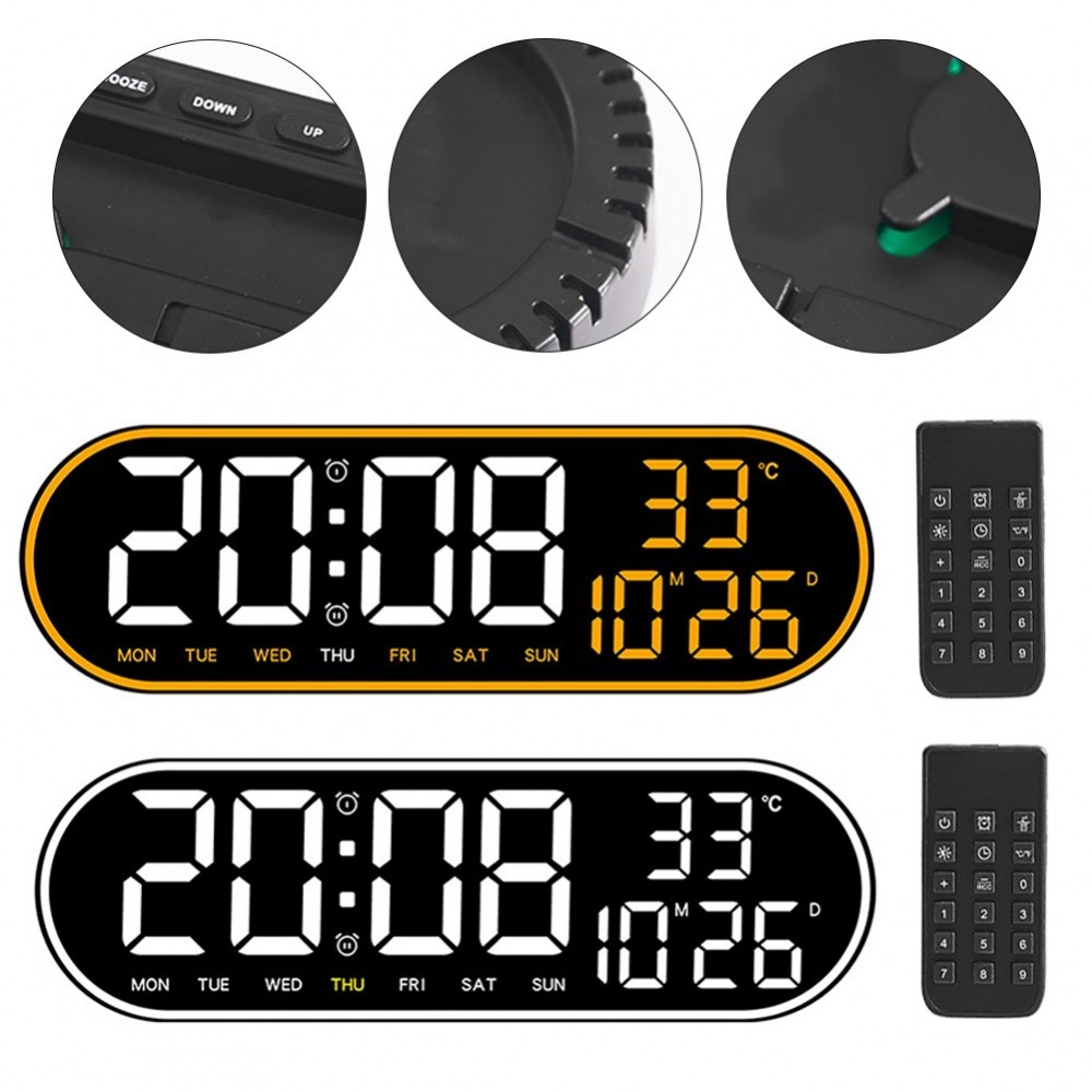 Innovative Design 15 Inch Digital Wall Clock with Customizable ...
