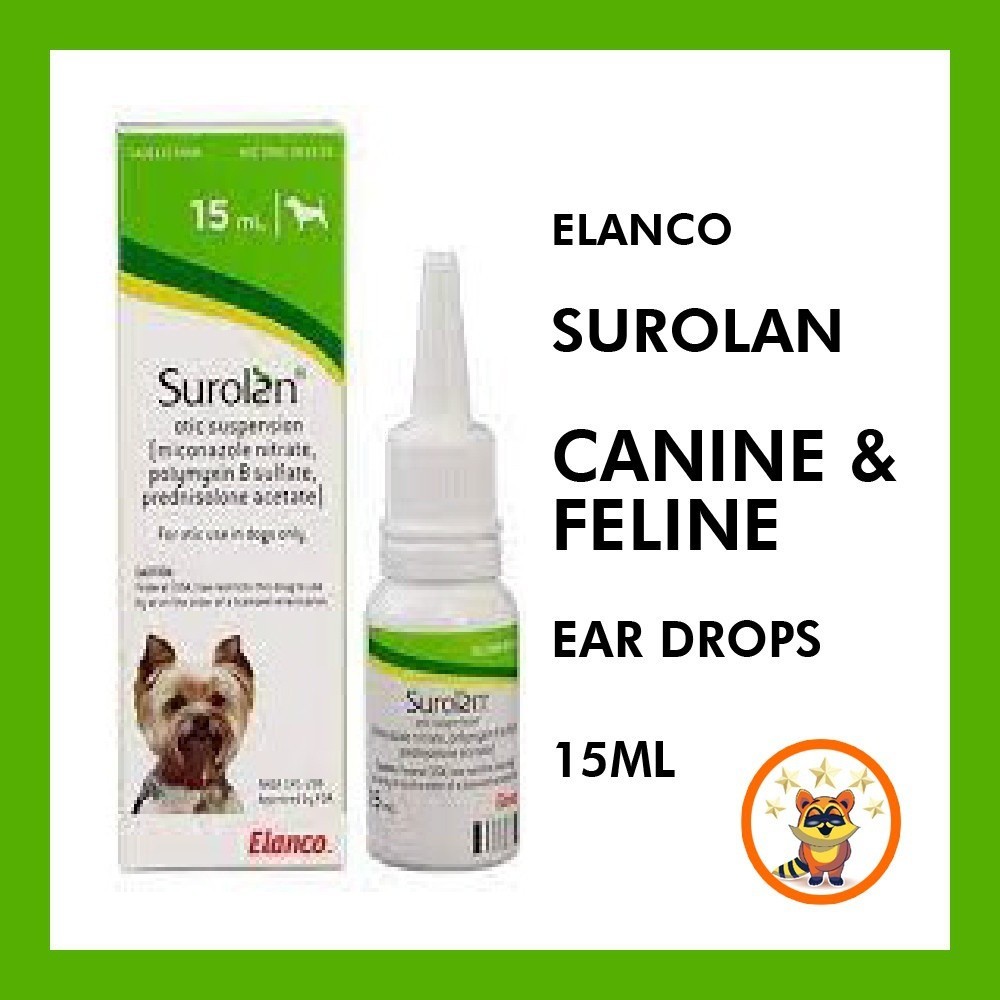 Buy surolan ear on sale drops for dogs