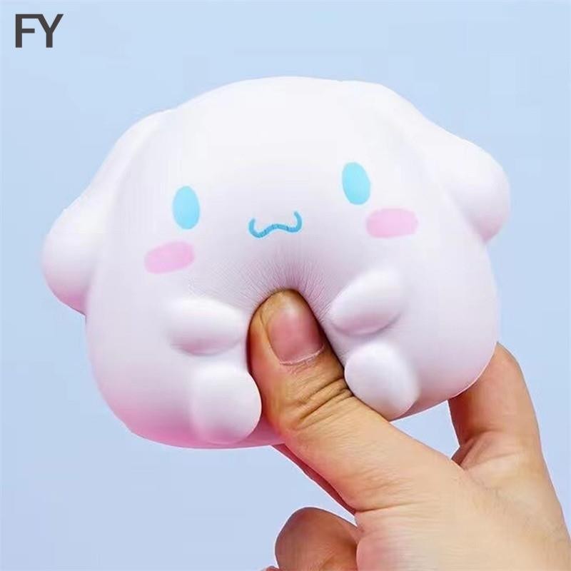 Sanrio Hello Kitty Jumbo Squishy Kawaii Kuromi Melody Cinnamoroll Squishies Slow Rising Stress