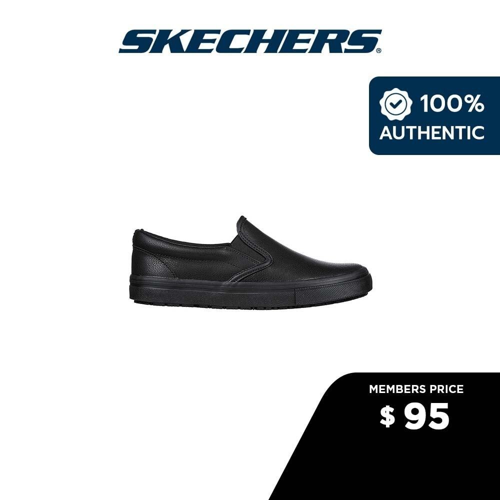 What stores sell on sale skechers work shoes