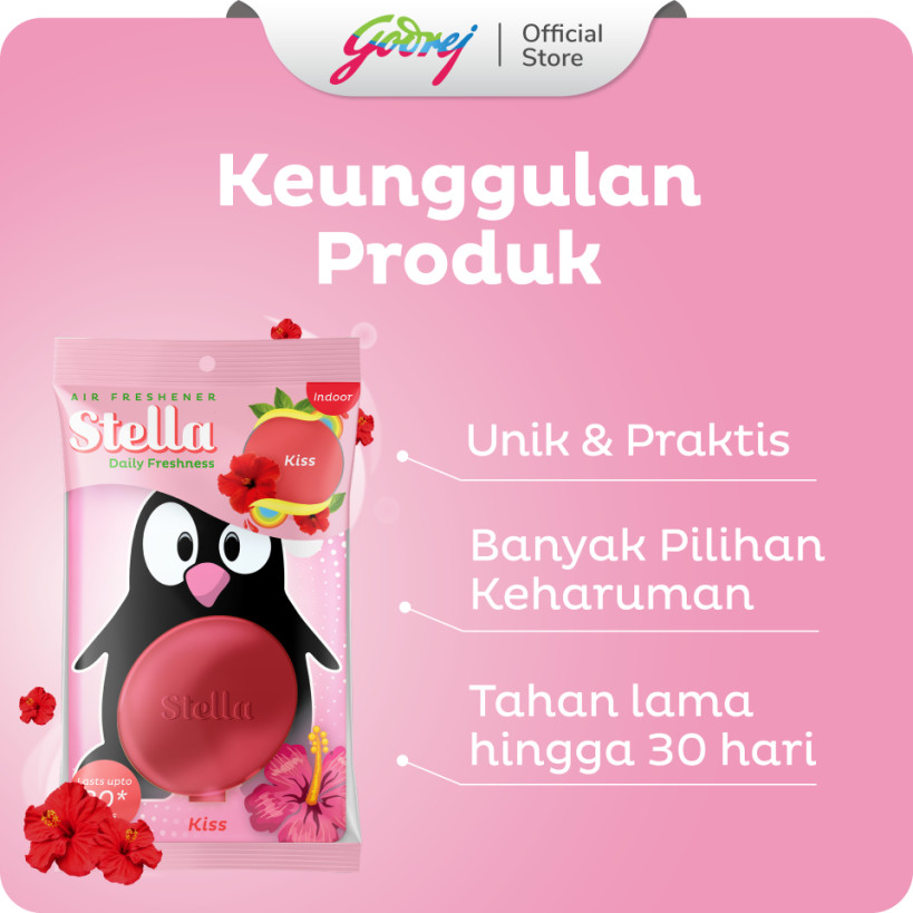 Stella Daily Freshness Indoor Kiss 7ml + Stella Daily Freshness Indoor Vanilla 7ml - Pengharum Ruangan - Gambar 2