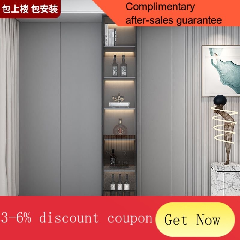 Curated visual reference: Luxury Apartment Storage Cabinets Reference: Yq63 Sideboard Cabinet Integrated Wall Modern Minimalist Living Room