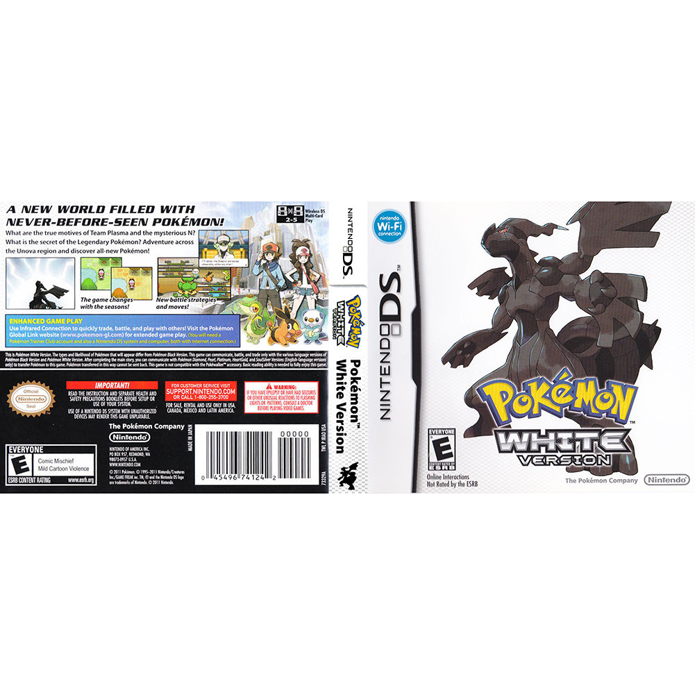 Pokémon White 2024 Version 1&2 - Nintendo DS