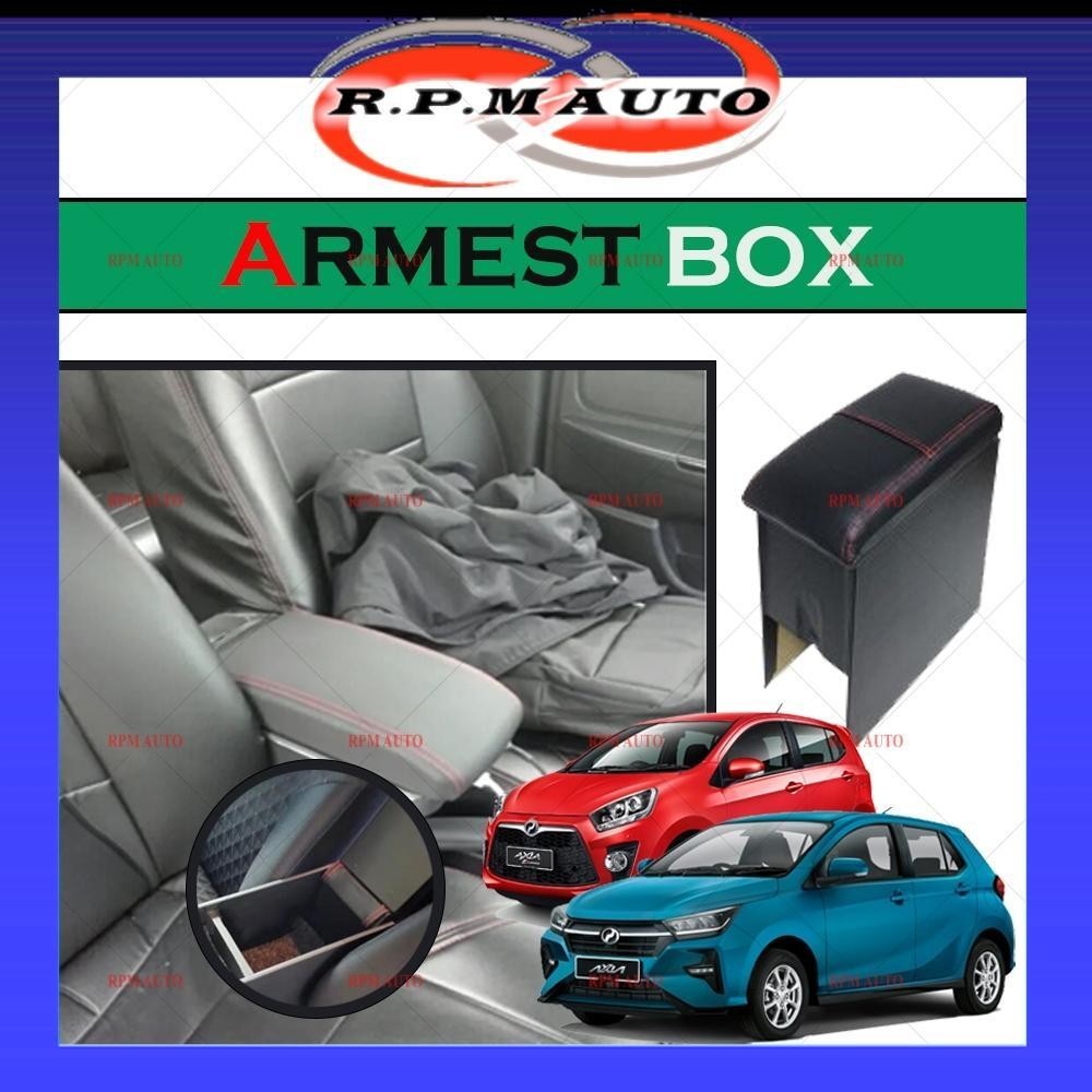 Perodua Axia Arm Rest Car Armrest Console Box For OEM Storage Car