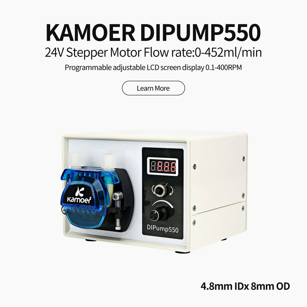 Kamoer DIP Intelligent High Flow Peristaltic Pump 24V Stepper Motor ...