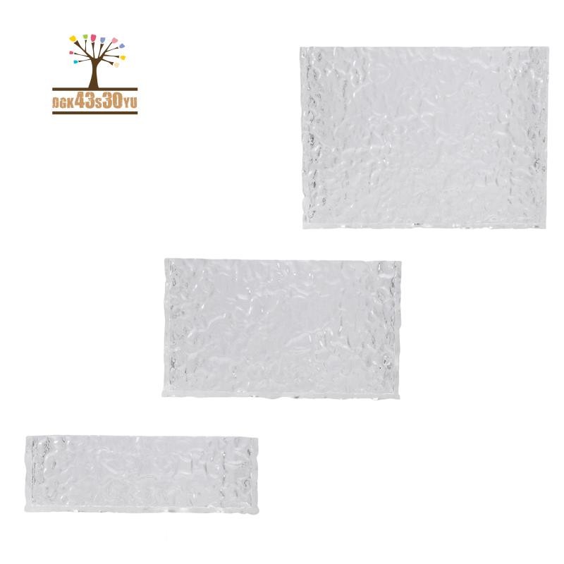 3Pcs Acrylic Risers Display Stands Clear Square Pedestal Display Shelf ...