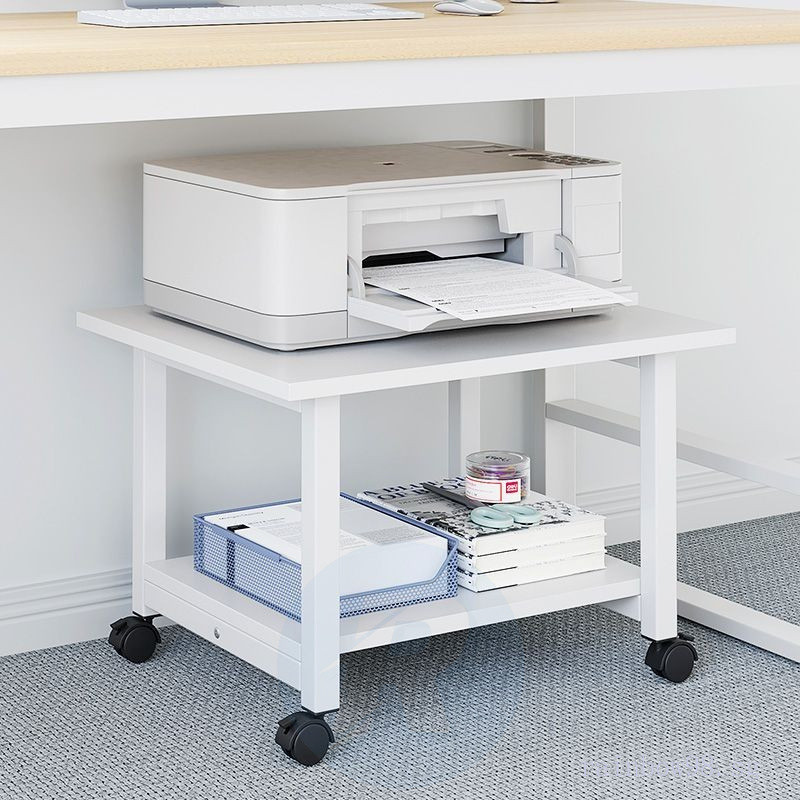 Portable Printer Storage Rack Floor Small Multi-Layer Copier Bracket ...