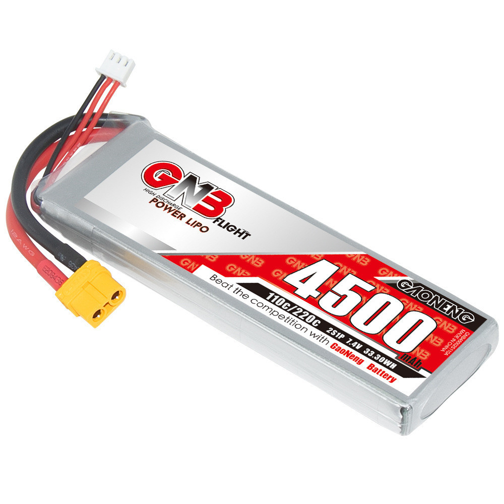 GNBHigh Energy4500mAh 2S 7.4V 110CRemote ControlRCCar Model Ship Model ...