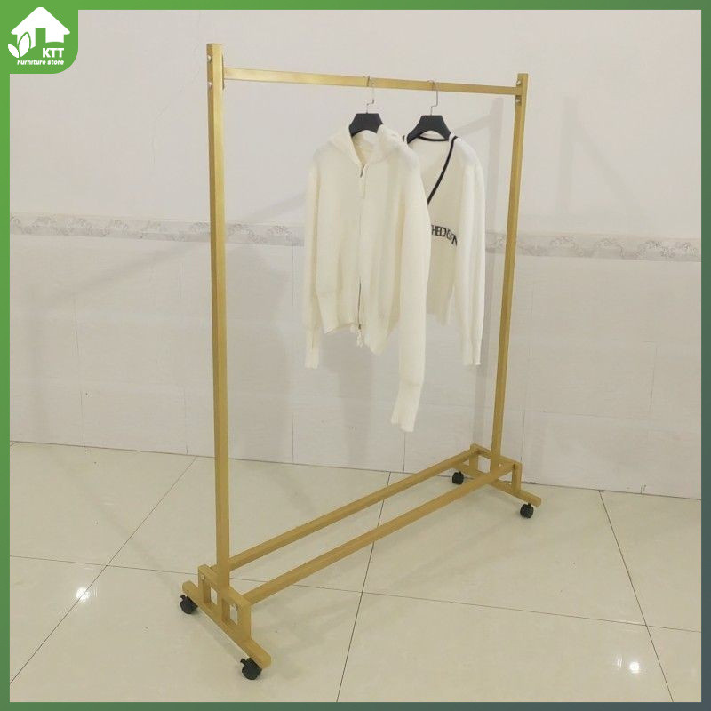 Clothes Rack Wardrobe Stand Clothing Store Display Stand Floor-Standing ...