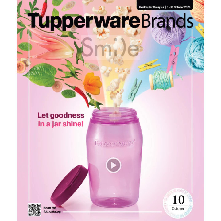 Tupperware Universal Jar 825ml/ Set (4PIECES) | Shopee Singapore