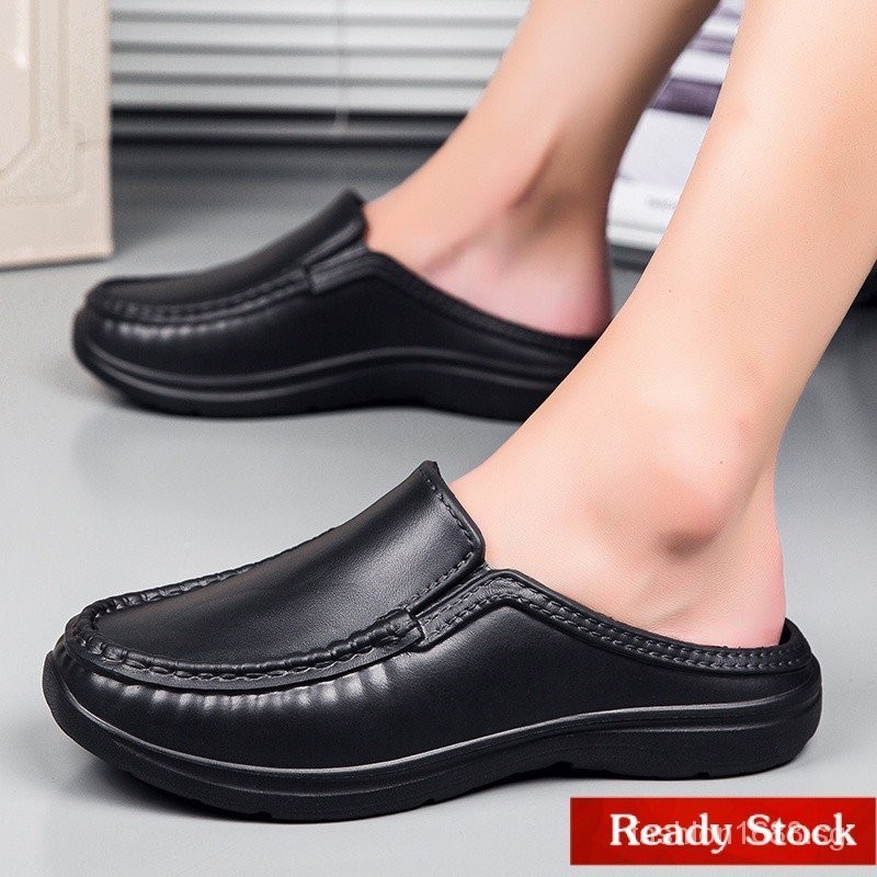 Waterproof Oil-Proof Work Shoes Men's Shoes Anti-Slip Chef Shoes Ultra ...