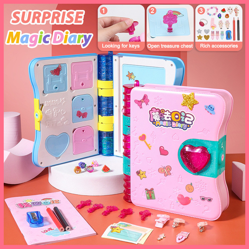 SG EmmAmy® DIY Magic Book Toys Magic Diary Blind Box Kids Surprise ...