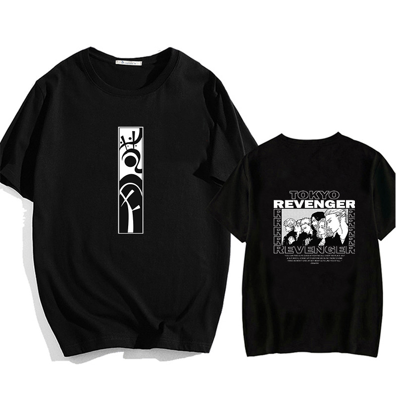 Tokyo Revengers - T-shirt noir Manjiro Sano