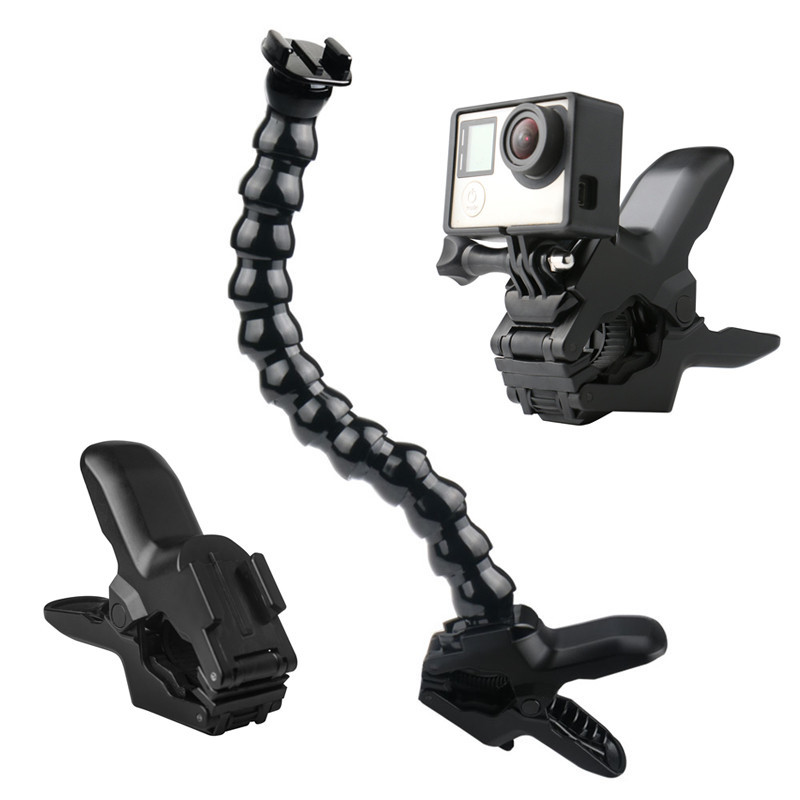 【konouyo】Flex Clamp Mount + 8 Joint Adjustable Goose Neck for Gopro ...
