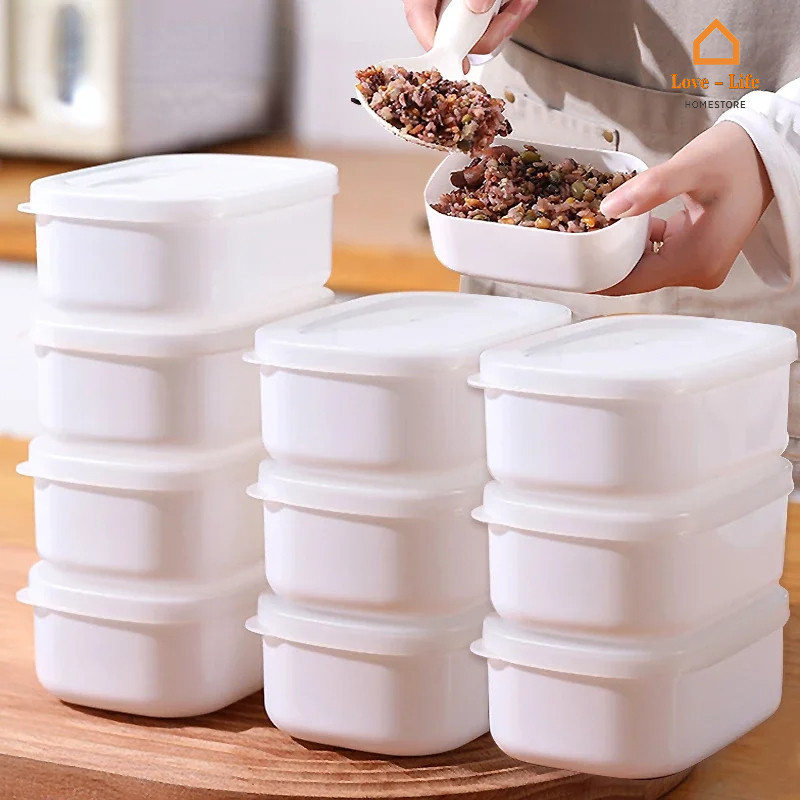 Microwave Special Rice Box With Sealed Lid/ Refrigerator Food Freezer ...