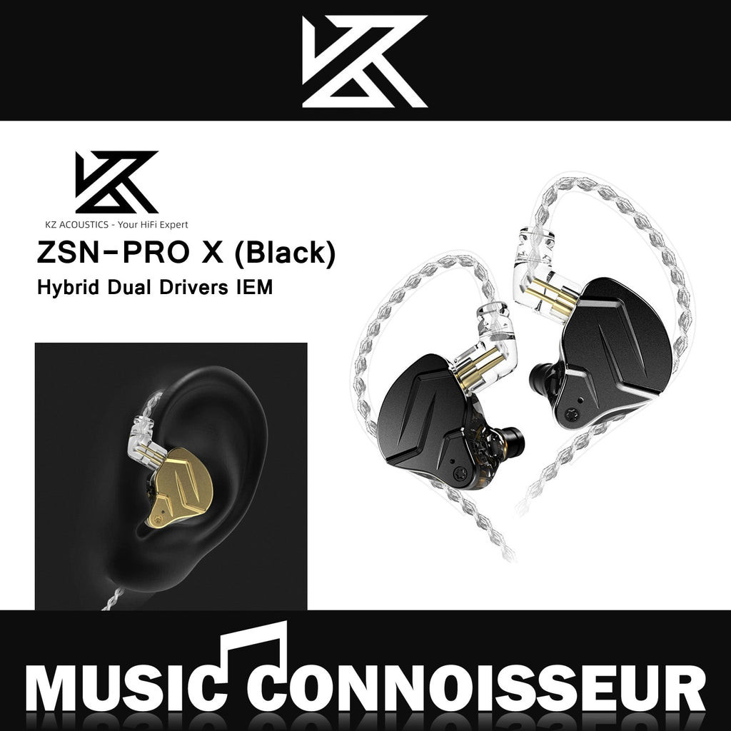 KZ ZSN Pro X Black In Ear Monitor