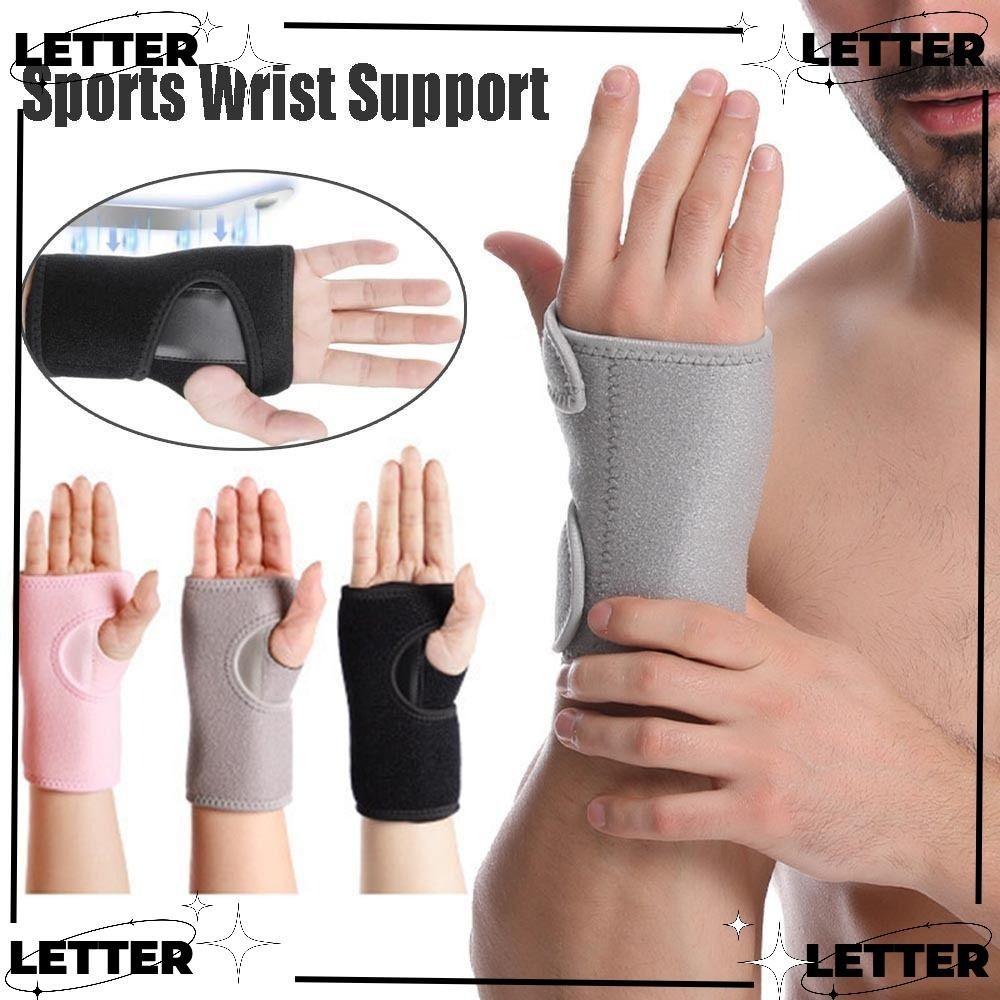 LET Wrist Hand Brace, Cloth Steel Adjustable Wrist Hand Support, Sports ...