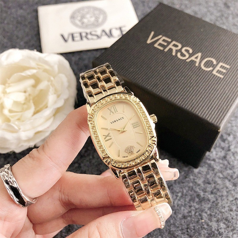 Women Fashion Rectangle Watch Diamond Shiny Casual Stainless Quartz Watch for Women Shopee Singapore