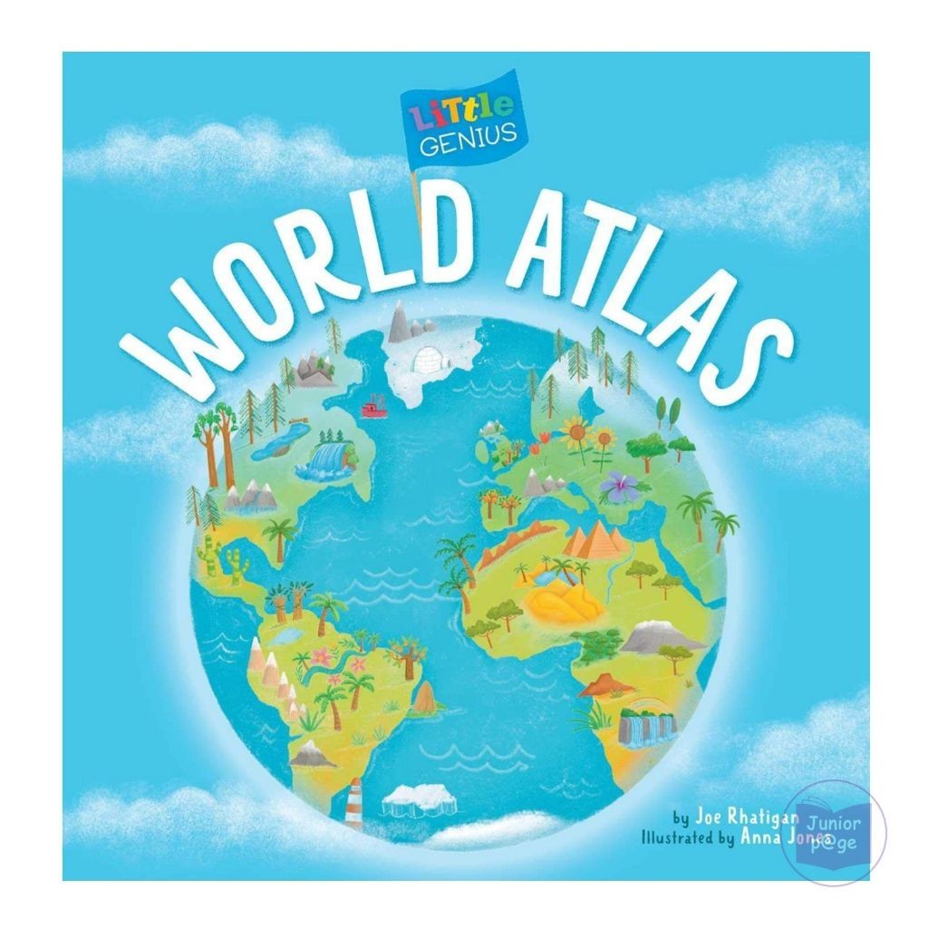 Little Genius World Atlas Board Book | Shopee Singapore
