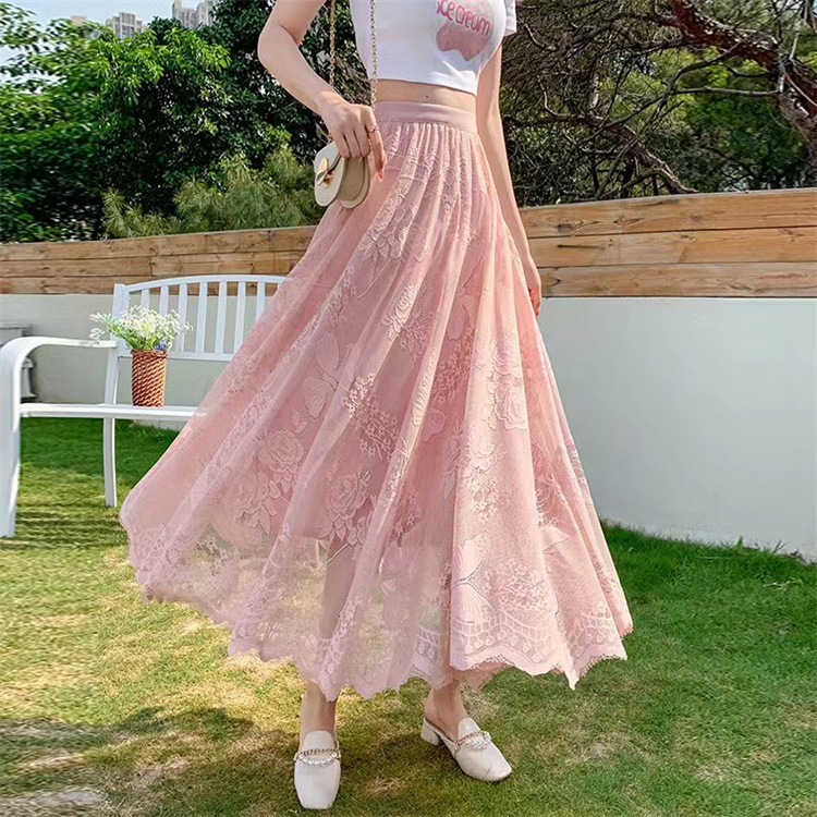 Mesh skirt shopee sales