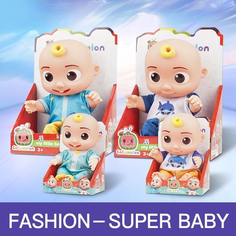 Cocomelon Super baby jojo Christmas Doll baby shark Doll Teddy Bear ...