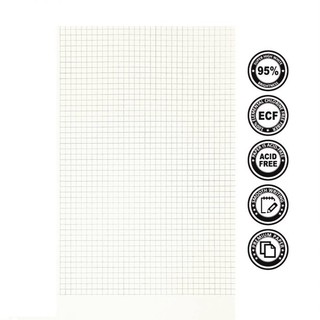 EDU Paper A4 Size 70gsm Paper Small Square Ruled Graph Paper Square ...