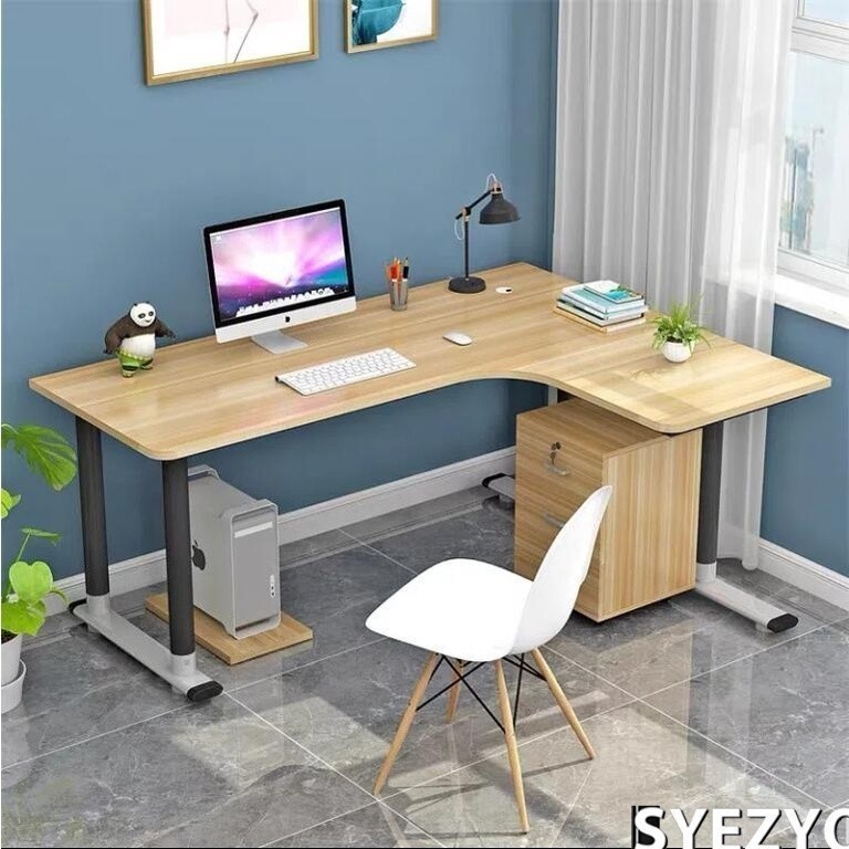 Syzzyo L-shape Table Computer Table Study Table Gaming Table Corner ...
