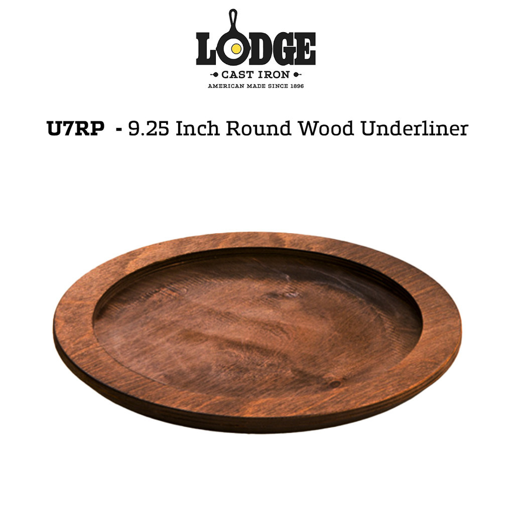 Lodge U7RP 9.25 Inch Round Wood Underliner | Shopee Singapore