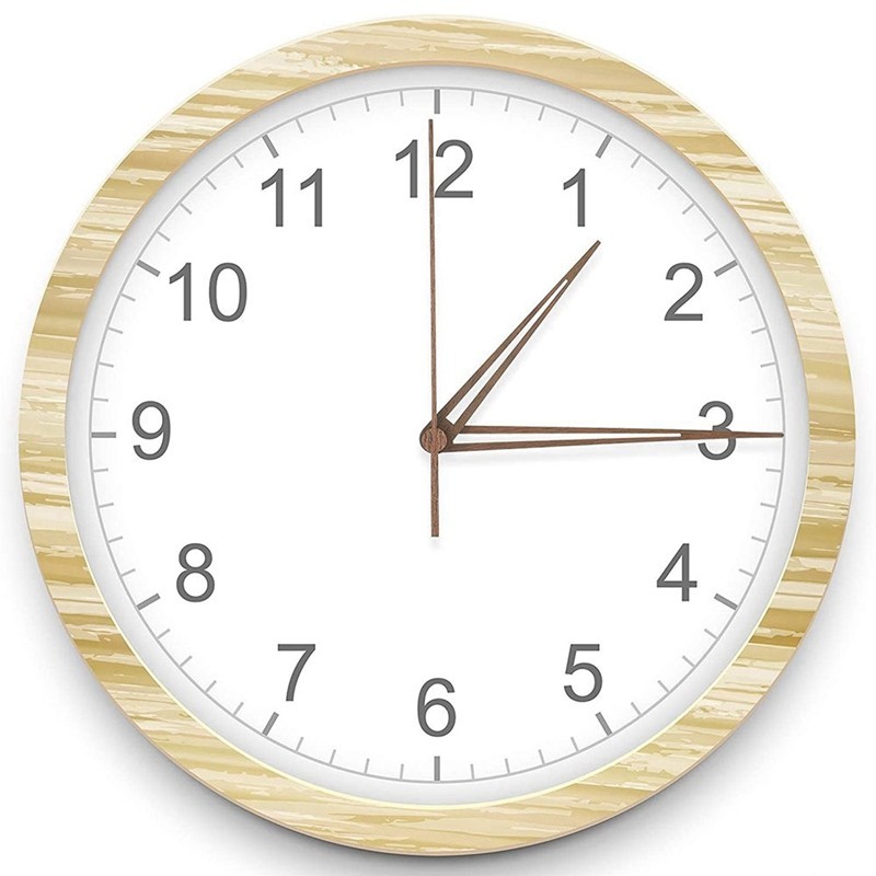 4 Pcs Quartz Clock Movement Mechanism Parts with 4 Types of Walnut Wood ...