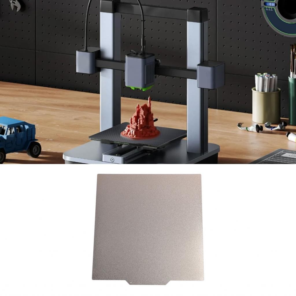 HysiPrui Piastra Per Stampante 3D Doppia Faccia PEI/PEO 220x220mm - Compatibile Con Anet A8, Prusa I3 - Foto 8