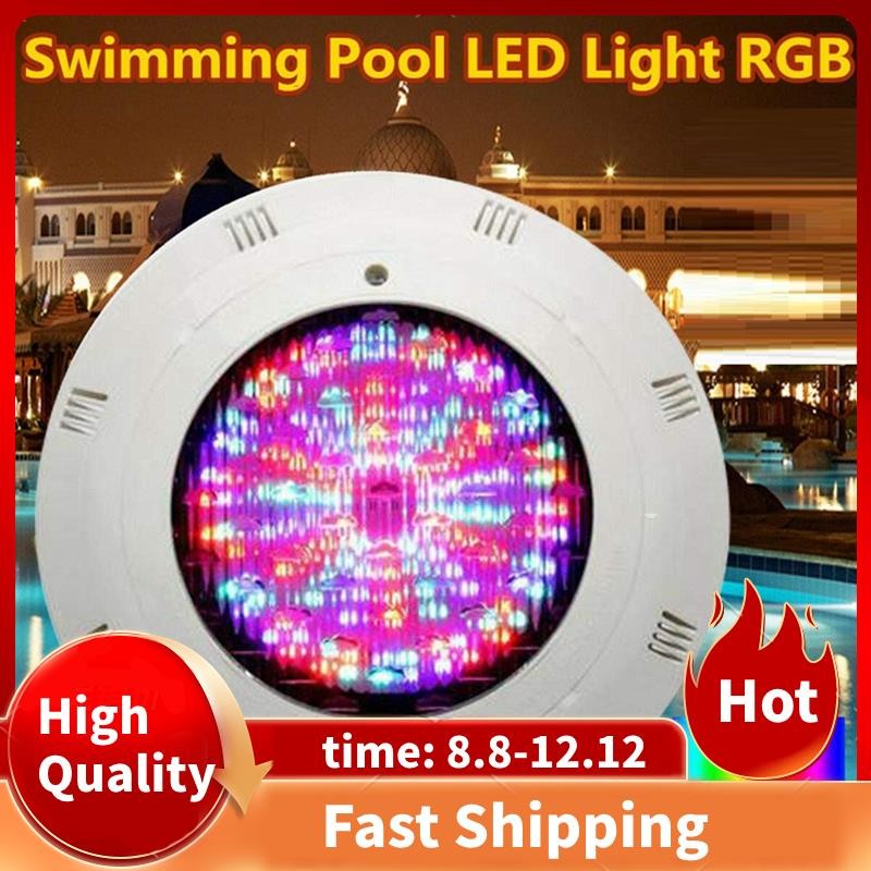 1 Set 12V 18W LED Pool Light Underwater Color-Change LED Lights RGB ...