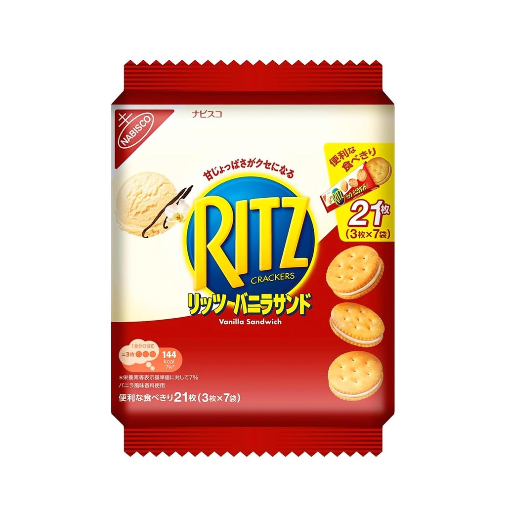Mondelez Japan Ritz Family Pack Vanilla Sandwich 187g | Shopee Singapore