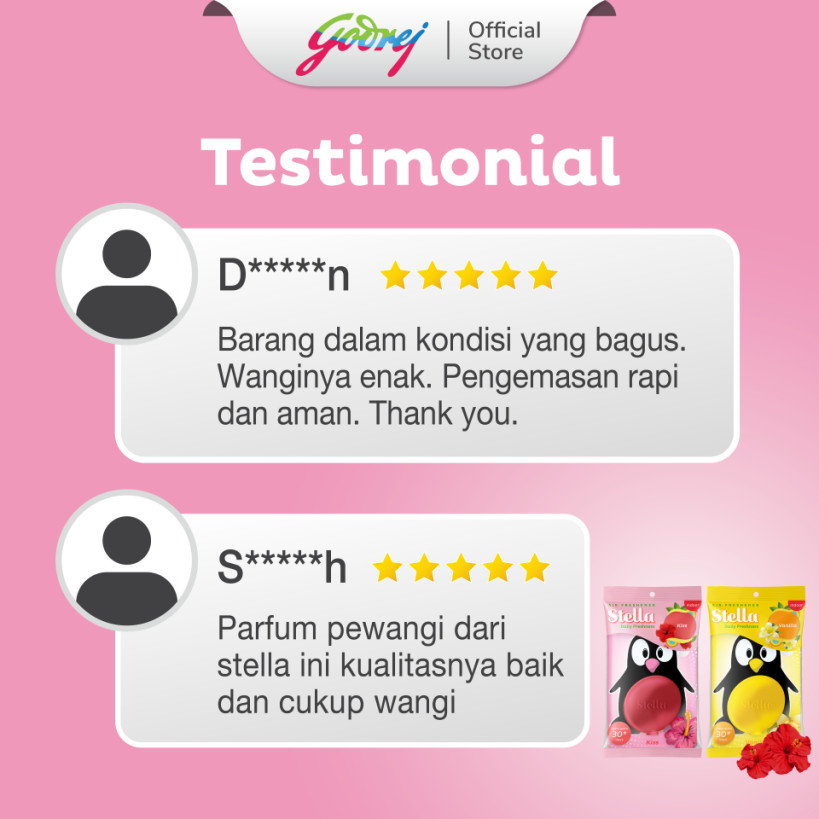 Stella Daily Freshness Indoor Kiss 7ml + Stella Daily Freshness Indoor Vanilla 7ml - Pengharum Ruangan - Gambar 4