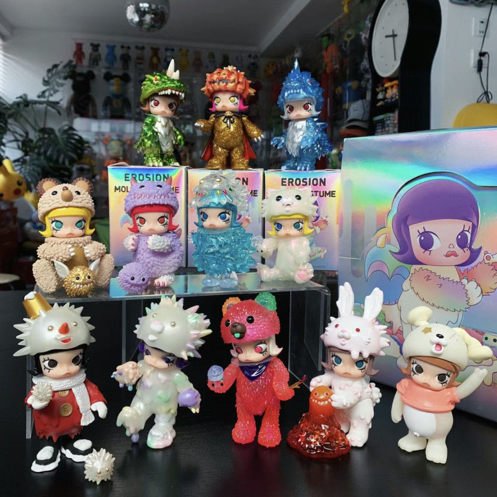 Popmart official Genuine popmart MOLLY Okubo INSTINCTOY Doll Erosion