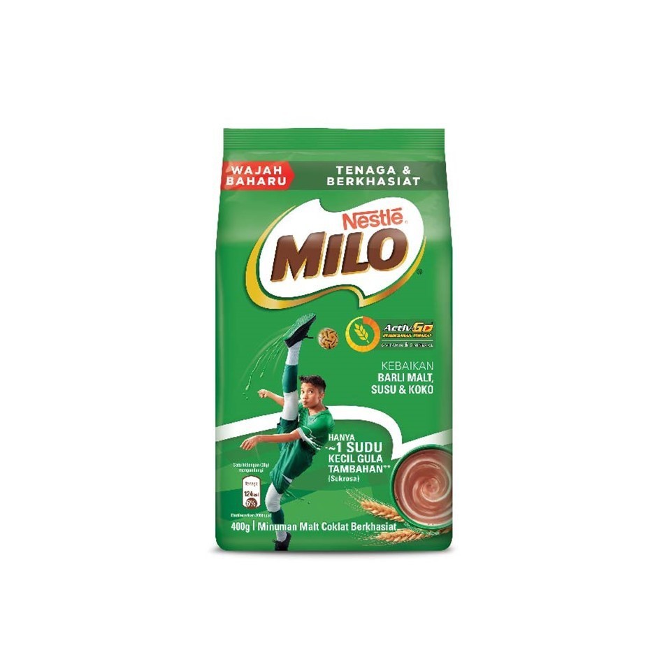 Nestle Milo Soft Pack 400g | Shopee Singapore