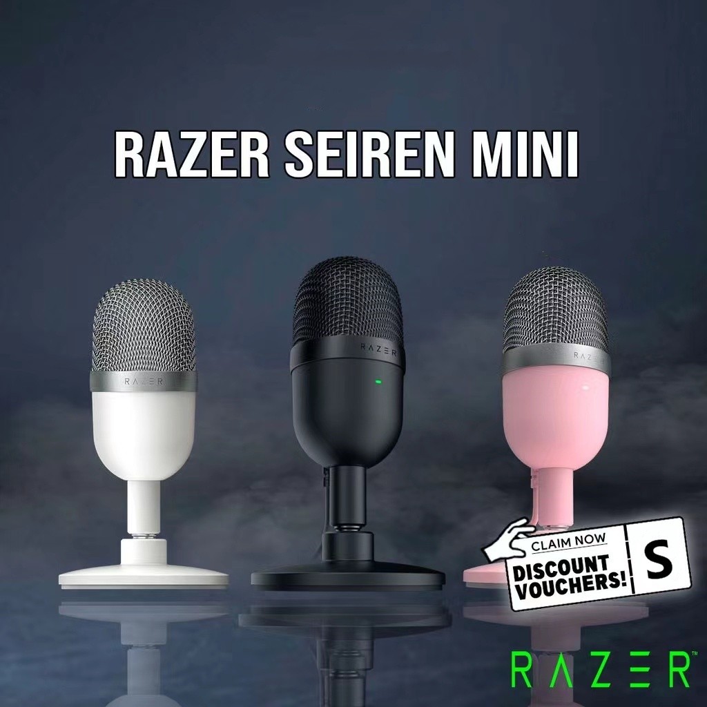 [SG STOCK] Razer Seiren Mini USB Microphone Handy Recorder Compact ...