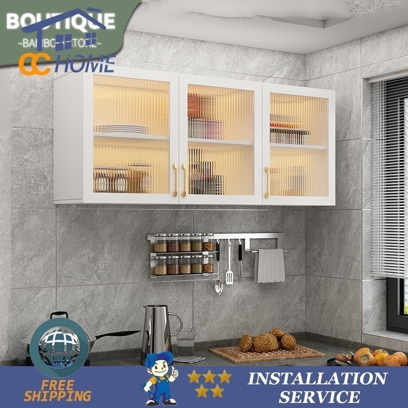 ZH3 Kitchen Cabinet Wall Cabinet Kitchen Wall Customizable Glass ...