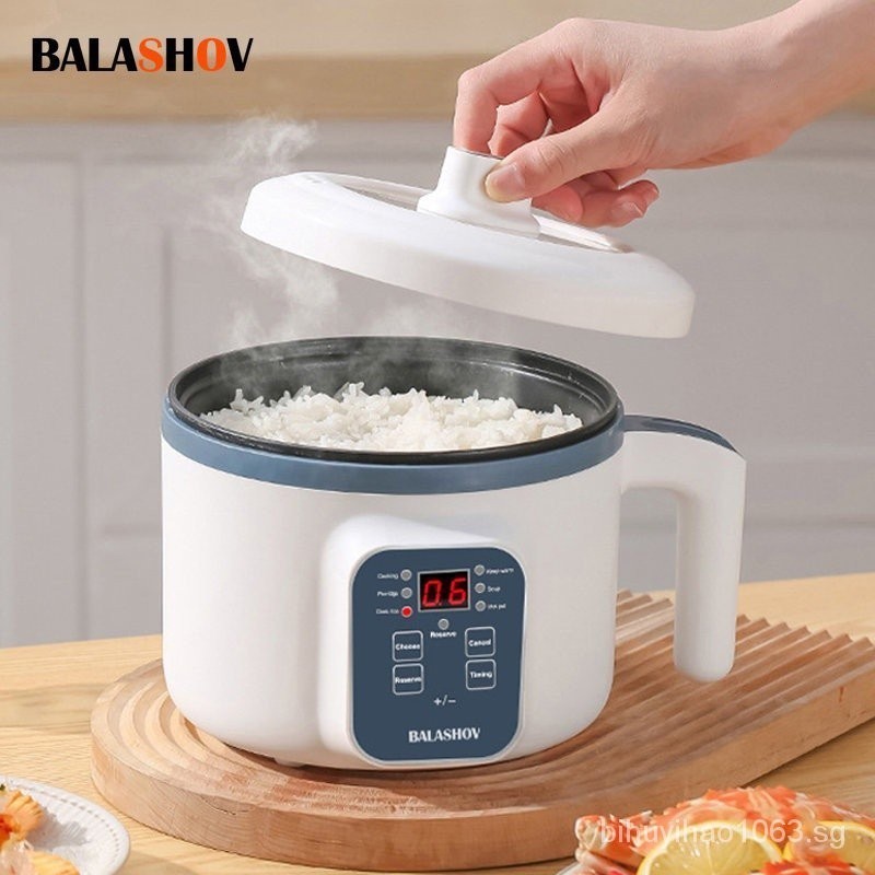 (Ready stock)1.7L electric rice cooker single double layer 220V multi ...