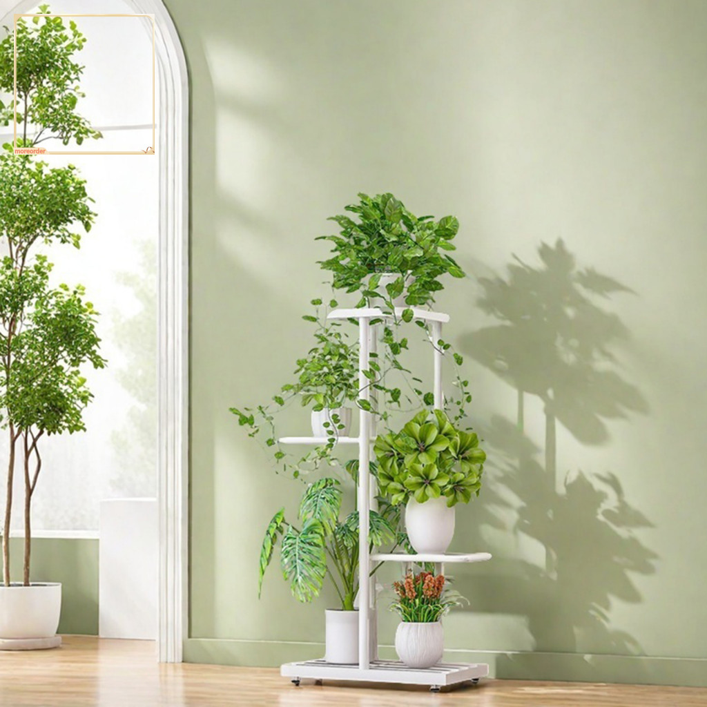 moreorders| Plant Stand Indoor Metal Tiered Plant Stand Sturdy Indoor ...