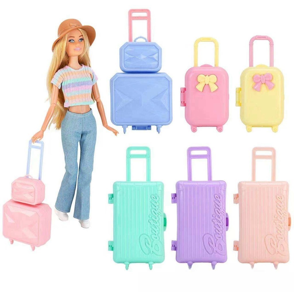 Barbie luggage toy hotsell