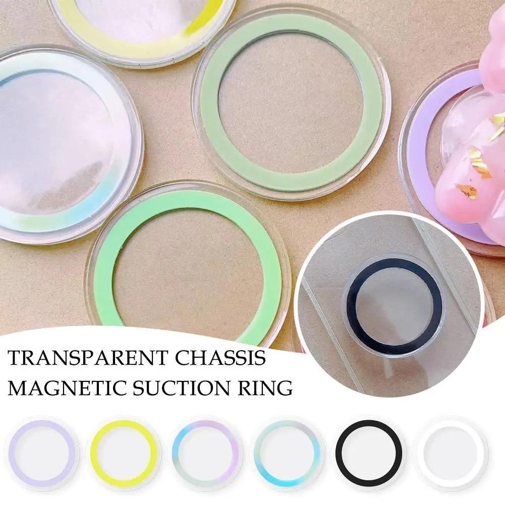 For Magsafe Magnetic Base Socket Grip Removable Magnet Round Chassis ...