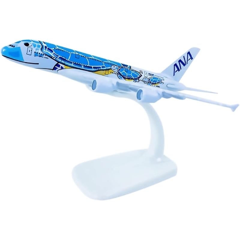 Airbus Flying Sea Turtle Passenger Plane Airbus A380-841 All Nippon ...