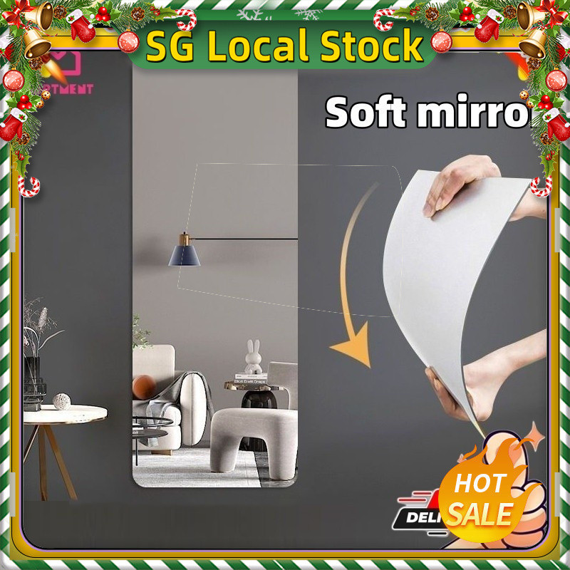 [SG stock Fast Shipping]HD Acrylic Mirror Full Body Mirror mirror full ...