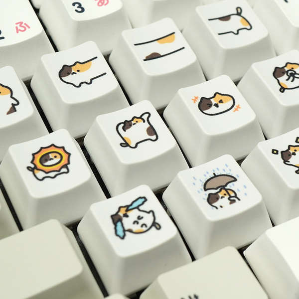 keycaps custom keycaps Youthcc Keycap Supermarket Cute Sanhua Cat ...