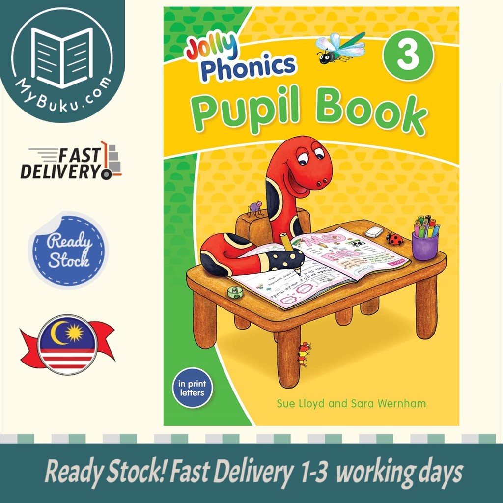 Jolly Phonics Pupil Book 3: in Print Letters - Sara Wernham ...