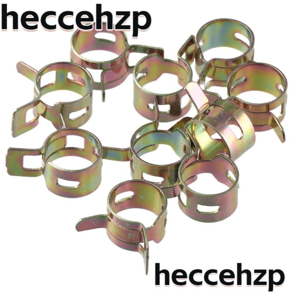 HECCEHZP 10pcs Spring Clamp, 11mm Spring Steel 65Mn Tracheal Tube Clamp